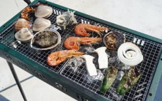 バーベキューの様子